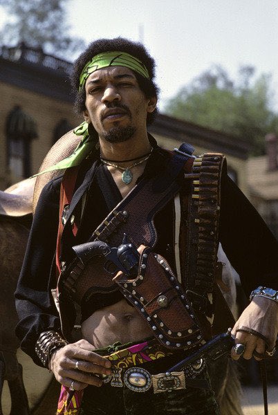 Jimi Hendrix, 1969. Photo by Ed Thrasher.
