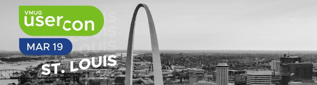 Make Connections &amp; Advance Your Career at UserCon St. Louis!
Tuesday, March 19th at 9 AM CST
St. Charles Convention Center
1  Convention Center Plaza
St. Charles, MO 63303
Register : my.vmug.com/s/community-ev…