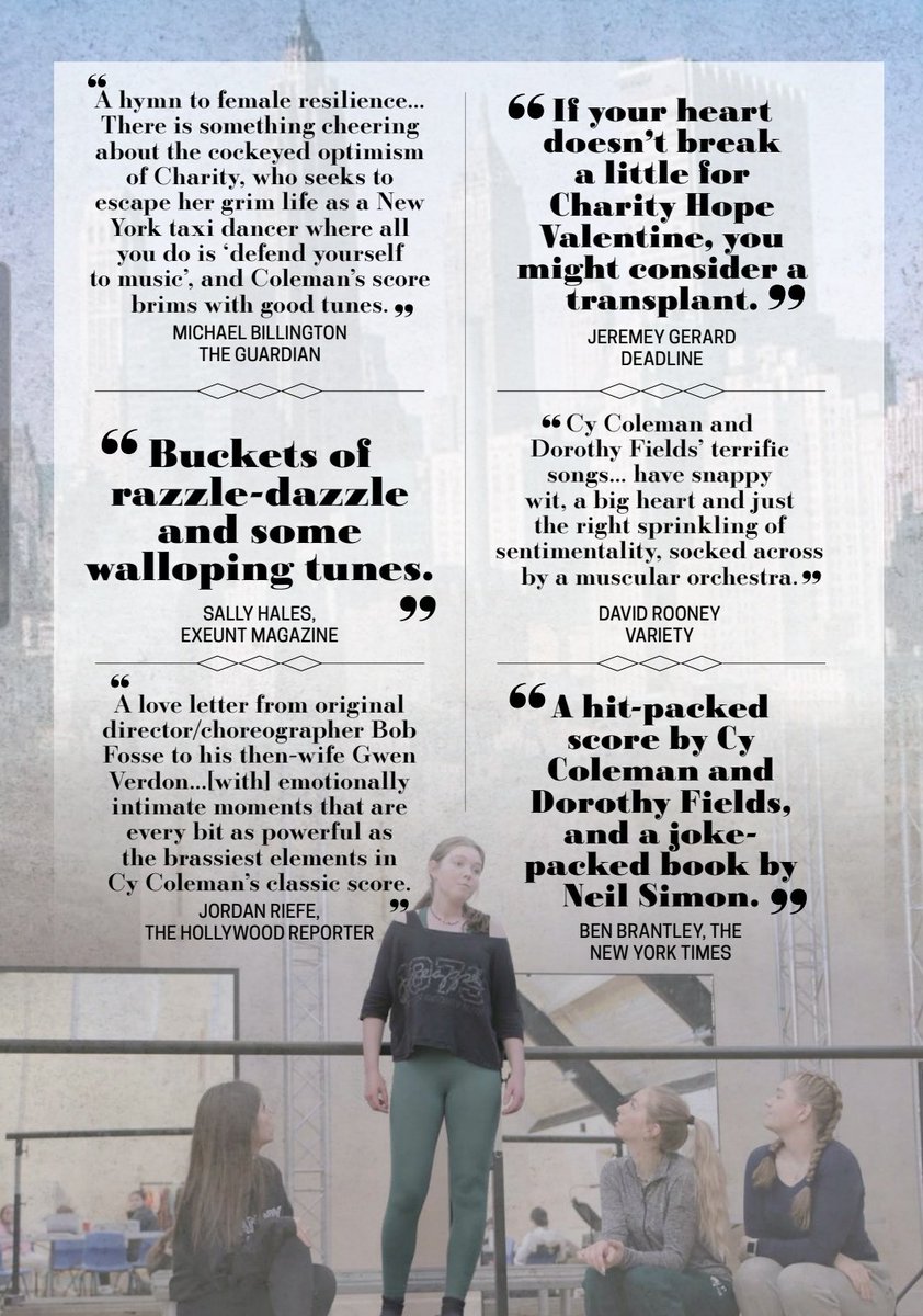 "Without love, life has no purpose" 💘

5️⃣ Days until Opening Night! 

#SweetCharity2024