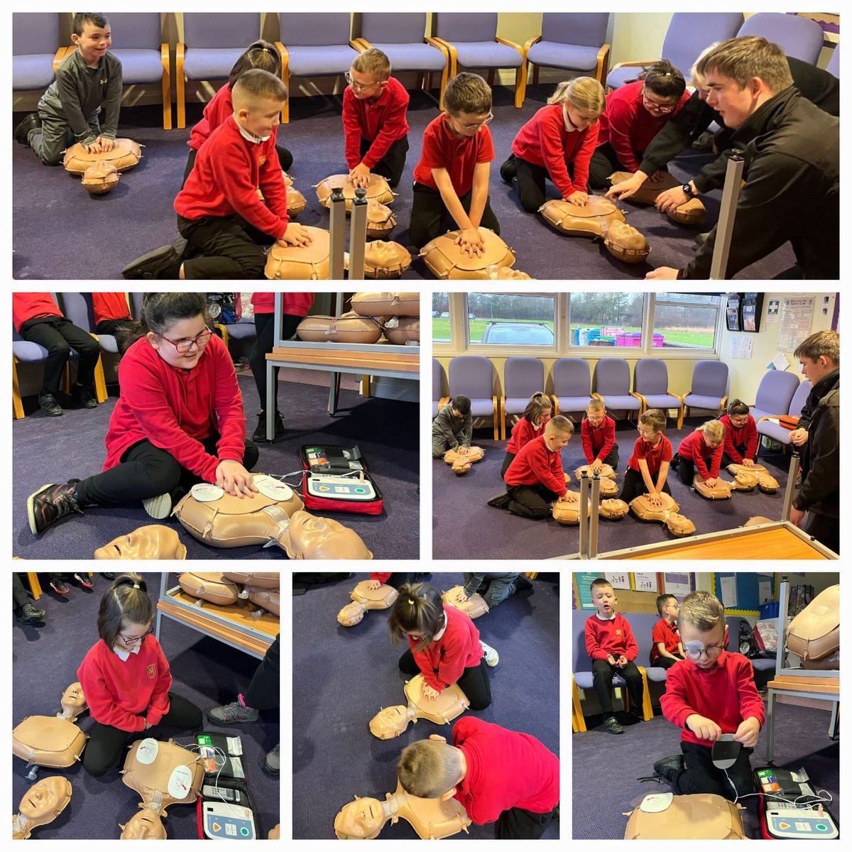 StMarksIrvine's tweet photo. Primary 2 had an amazing experience learning life saving techniques with the @coastwatchirvi1 team. Never too young to learn! #lifesaver #minimedic β€οΈπβ€οΈ https://t.co/o8ebcBq2ms