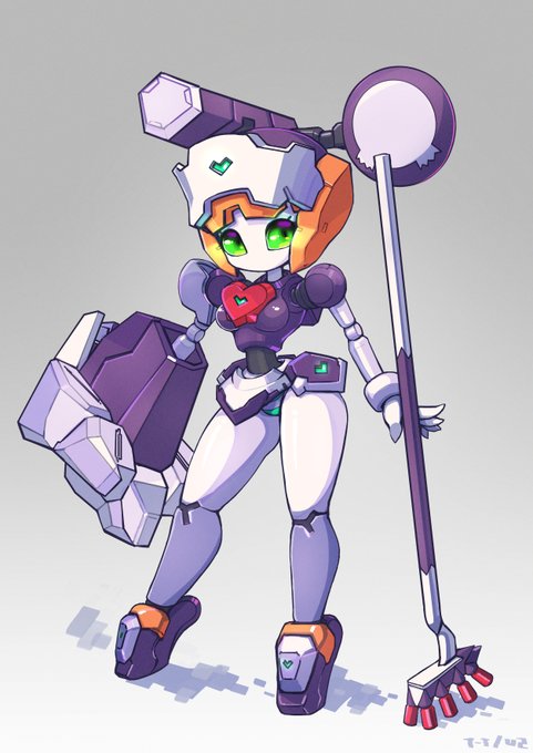 #メダロットS  クリアメイドさんライト装備Ver.