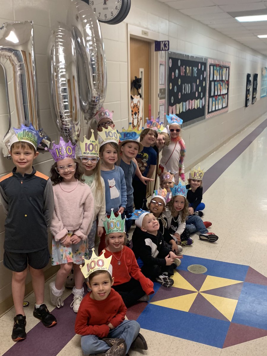 CCPSBears's tweet photo. One hundred days smarter! #CCPSBEST @cullmanprimary https://t.co/3Izjz4IjYs