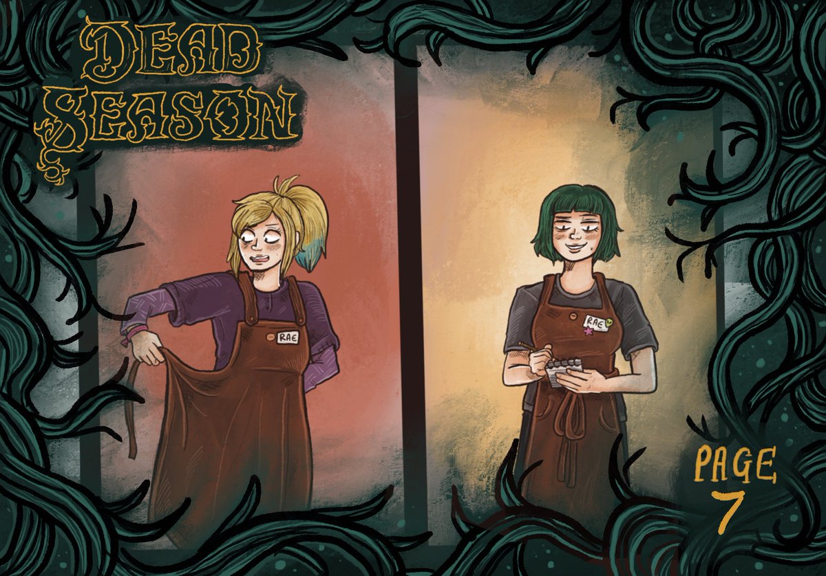 Dead Season Upload!
You can view it on most webcomic platforms,
🔗 linktr.ee/DeadSeasonComic 🔗 
Finally hit present day. I think the prologue has been in a bit of a trail run for me. I’ve learnt a lot, chapter 1 will have some visual tweaks. #webcomic