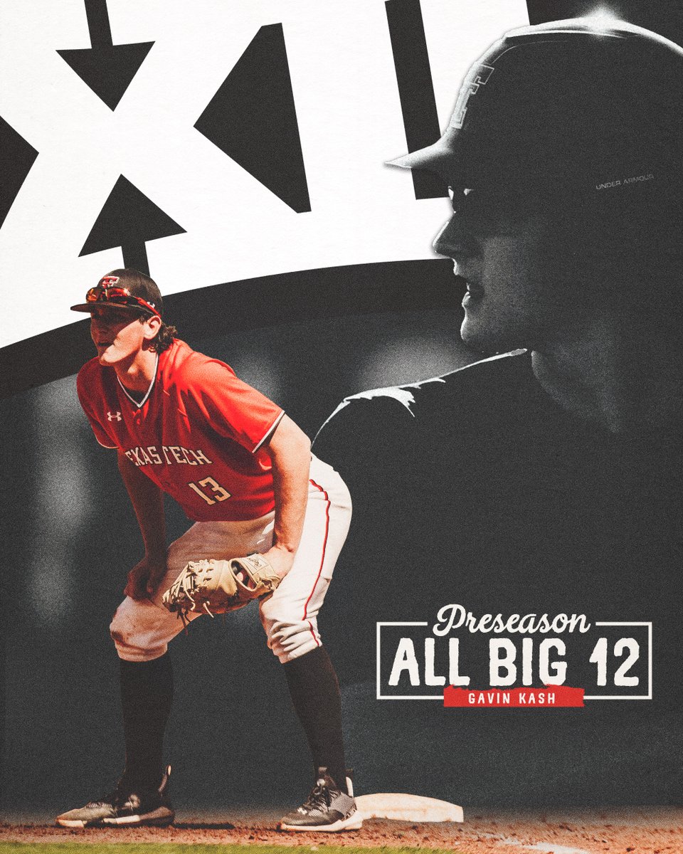 One of the best in the Big 12! 

After leading the Big 12 in homers and RBIs, Kash is back and ready for more in 2024! 

#WreckEm | @Gavinkash6