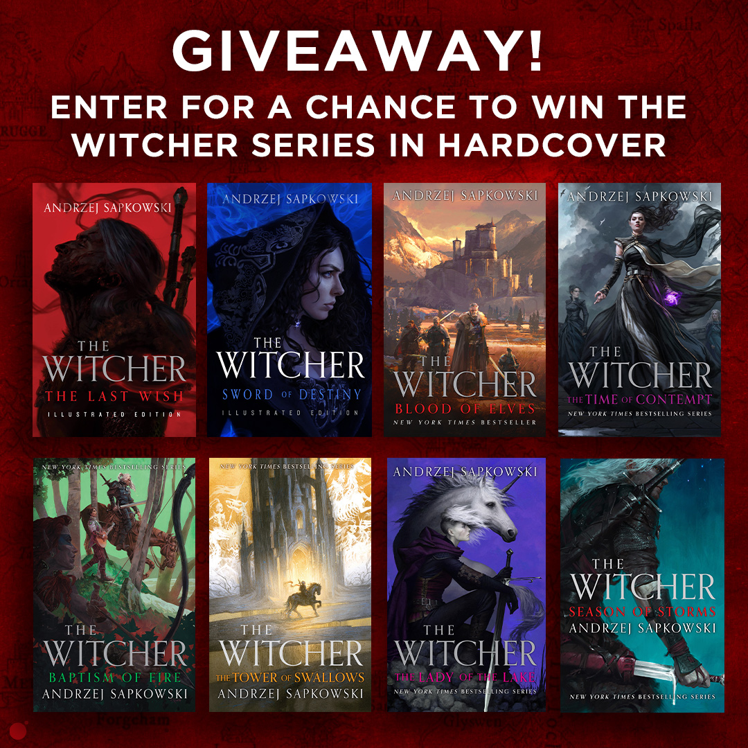 Enter for a chance to win January's Orbit Loot featuring a complete set of the Witcher series in hardcover! #readthewitcher

US: bit.ly/3S6K6oH

US Only; no purchase necessary; 18+; ends 1/31/24