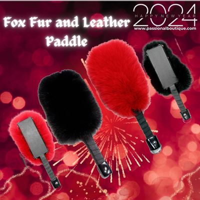Fox Fur and Leather Paddle:  passionalboutique.com/products/fox-f…