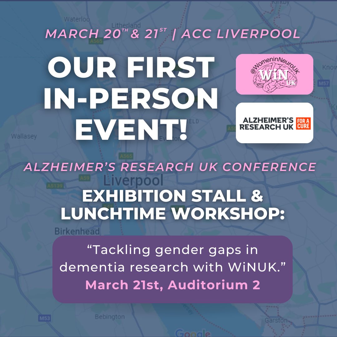 WiNUK: Women in Neuroscience UK 🧠 (@womeninneurouk) on Twitter photo 📢EXCITING ANNOUNCEMENT📢
Our FIRST in-person event is happening! 🎉
📍: <a href="/AlzResearchUK/">Alzheimer's Research UK</a> 2024 🧠
📅: 20-21st March
To help us on our mission to champion gender equity in neuroscience, we need your help! Share our GoFundMe and donate: gofund.me/accb0532 #WiNUKxARUK 📢EXCITING ANNOUNCEMENT📢
Our FIRST in-person event is happening! 🎉
📍: <a href="/AlzResearchUK/">Alzheimer's Research UK</a> 2024 🧠
📅: 20-21st March
To help us on our mission to champion gender equity in neuroscience, we need your help! Share our GoFundMe and donate: gofund.me/accb0532 #WiNUKxARUK