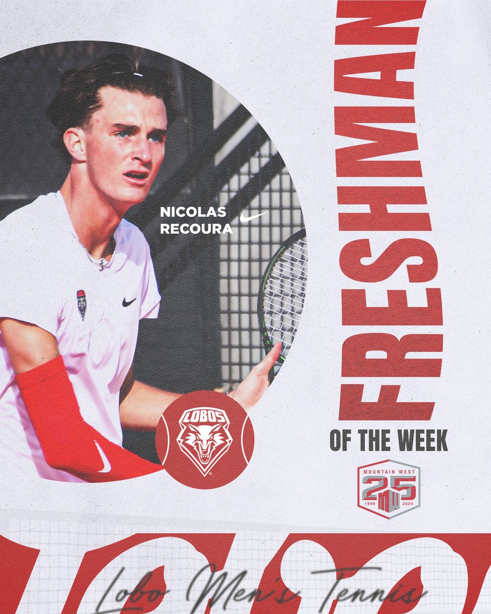 UNMLoboMTennis's tweet photo. 1⃣ Week
2⃣ Players of the Week

*Nicolas teamed with Georgio to take down the No. 5⃣5⃣ doubles team in the country

*Arda is now 2⃣0⃣-0⃣at home in his career at No. 1 singles!

#GoLobos

https://t.co/bzXZwBD4xi https://t.co/DnbiKgysyP