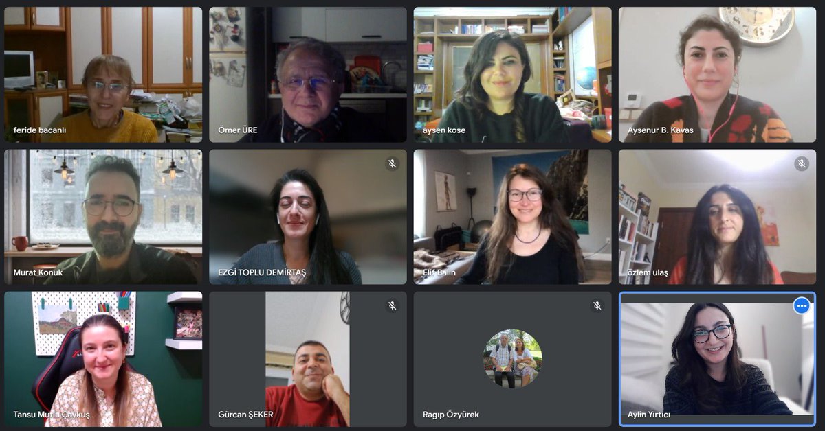 PDR-EPDAB Kariyer Psikolojik Danışmanlığı Uygulamaları Dersi Ulusal Standartlarını belirleme ile ilgili komisyonunumuz bu akşam toplanarak, standartları yazmaya devam etti. @pdr_epdab