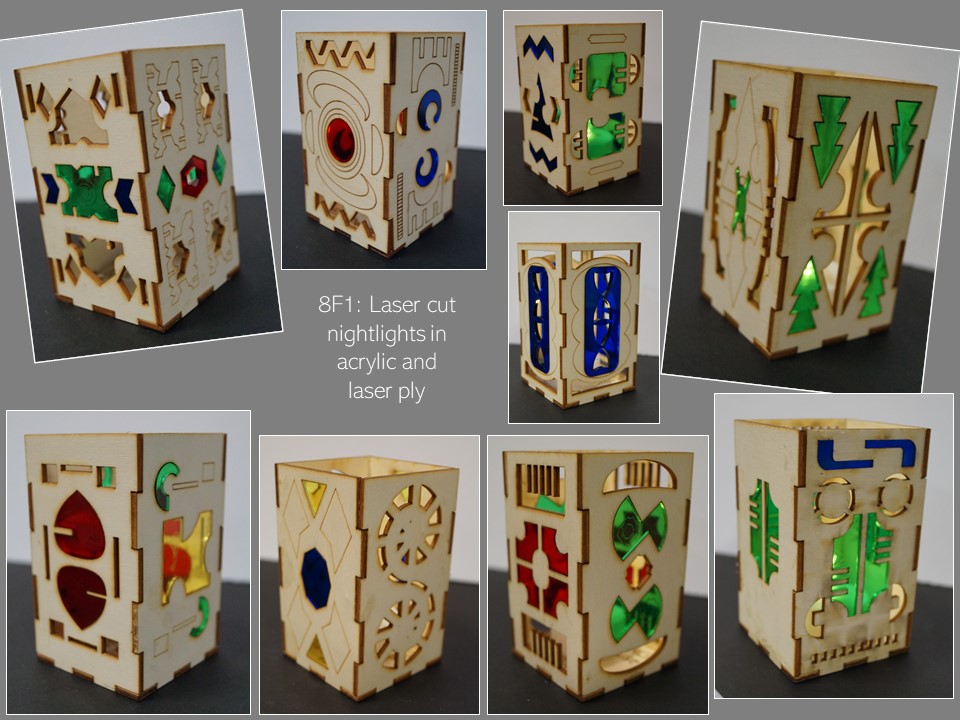 Well done to 8F1 who have been designing their own nightlights using computer aided design and connecting and programming circuits so LED's automatically come on when it is dark. Impressive work from you all! 👍😊