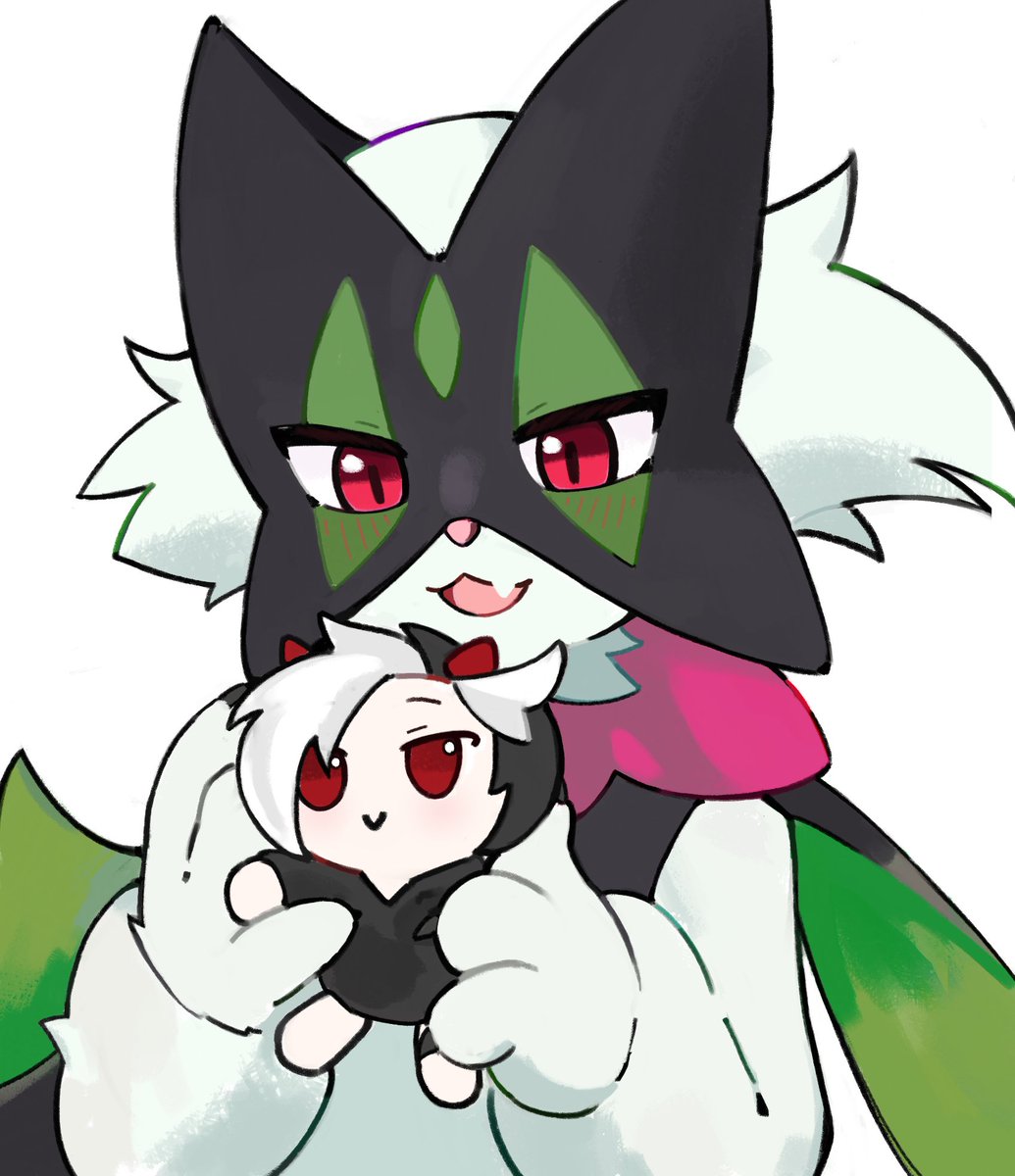 qbertosik's tweet photo. lil present for horny fk fella @kanzen_zero 
#マスカーニャ
#ポケモンイラスト https://t.co/p7wJ3N8dVm