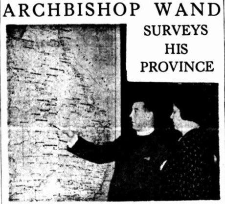 AustAnglican's tweet photo. 25 January 1885: birth (Grantham, Lincolnshire) of John William Charles Wand, third Archbishop of Brisbane 1934-1943. #anglican #139years Biography: https://t.co/eHz1CvZigN and commemorated @BishopWandSch https://t.co/10pWNZ4hnp