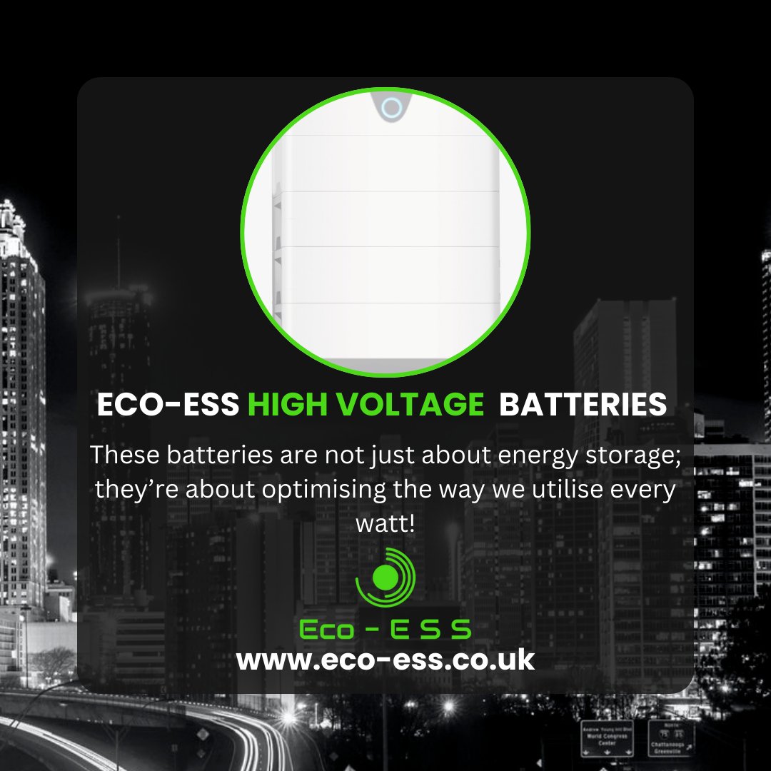 At Eco-ESS, we’re dedicated to advancing the integration of sustainable energy solutions. Our Eco- ESS High Voltage (HV) batteries are at the forefront of this revolution.

#solarbattery #solarpower #solar #solarpanels #solarenergy #solarinverter #renewableenergy #solarsystem