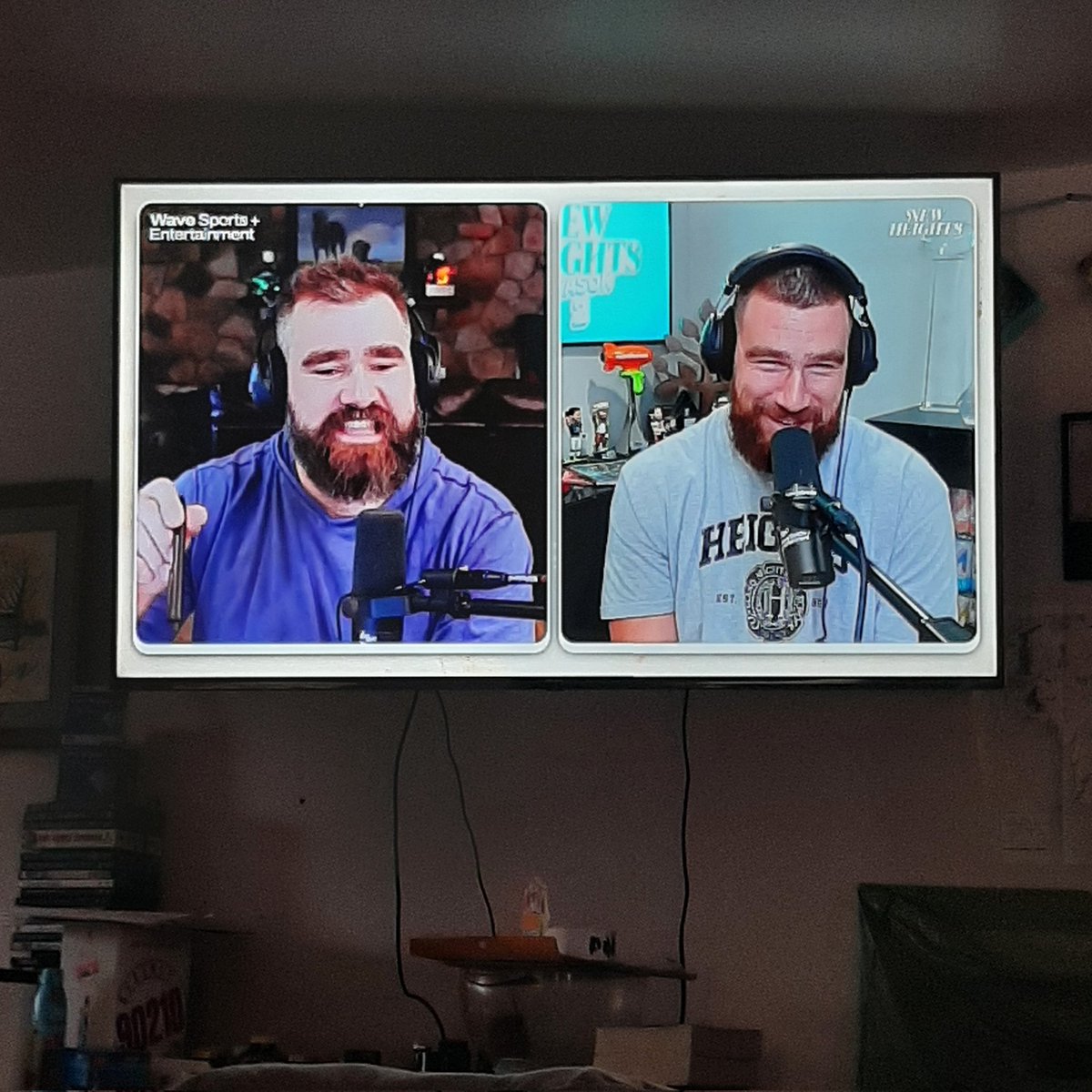 Jenifer Deuel (@jeniferdeuel) on Twitter photo Can there be a better birthday present than a new <a href="/newheightshow/">New Heights</a> podcast with <a href="/tkelce/">Travis Kelce</a>, <a href="/JasonKelce/">Jason Kelce</a> and "Sexy Intern" Brandon? ...I think not!
#TravisKelce #JasonKelce #newheightspodcast #FlyEaglesFly #ChiefsKingdom Can there be a better birthday present than a new <a href="/newheightshow/">New Heights</a> podcast with <a href="/tkelce/">Travis Kelce</a>, <a href="/JasonKelce/">Jason Kelce</a> and "Sexy Intern" Brandon? ...I think not!
#TravisKelce #JasonKelce #newheightspodcast #FlyEaglesFly #ChiefsKingdom