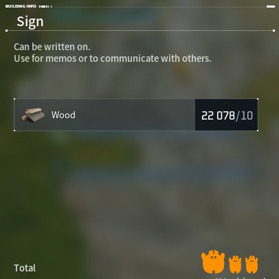 No matter what I do I can't write on the sign?? What is the purpose of a sign that can't be written on? Why is the item even in the game? Is this feature only on the  steam version? 🤡
