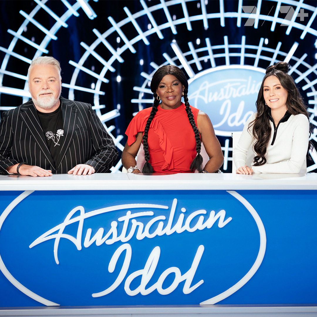 Our favourite trio 😍 #AustralianIdol is almost here, starting Mon Jan 29th on @channel7 and @7plus