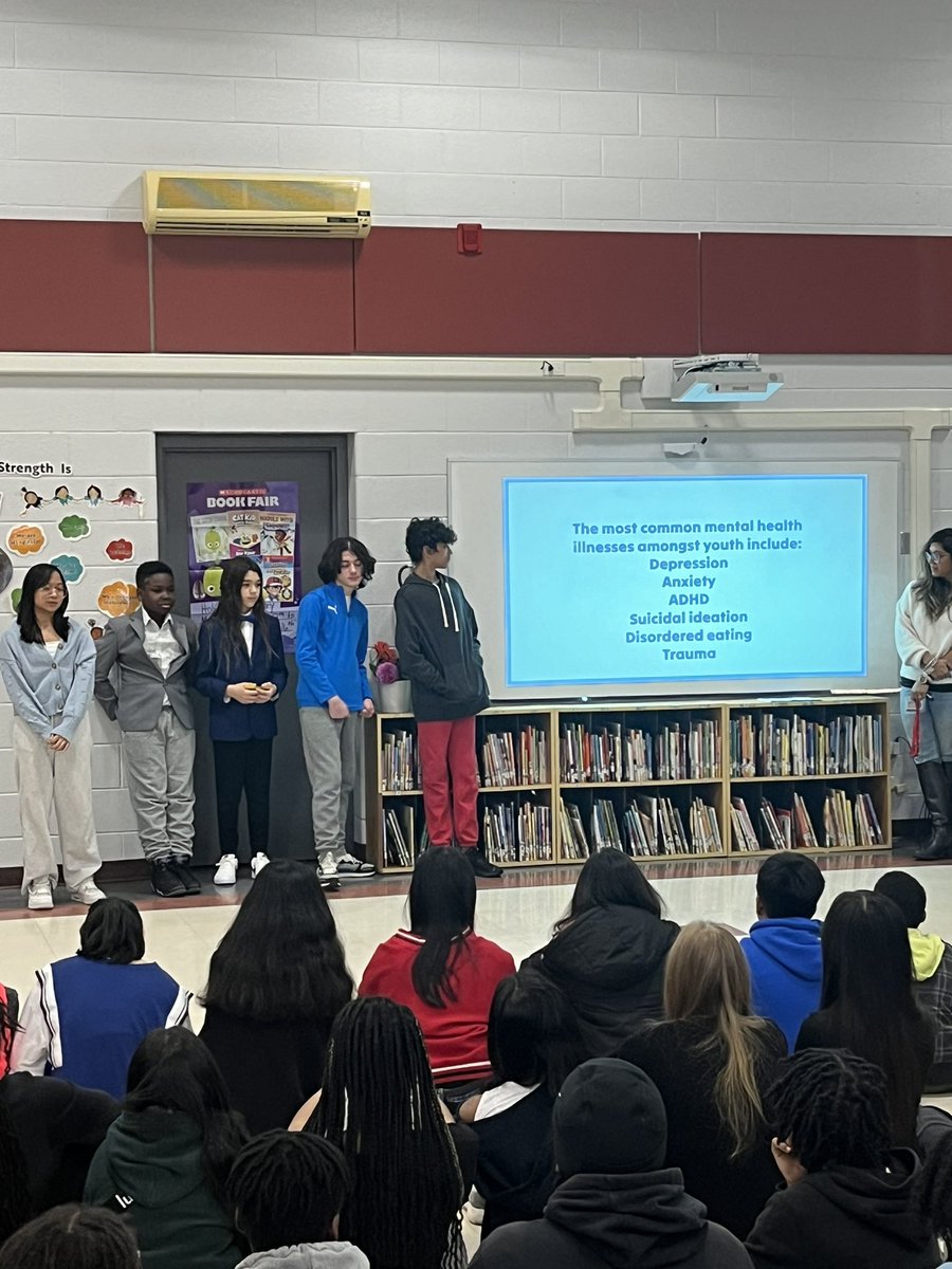 Jminchella2's tweet photo. I'm thrilled to share the incredible journey of our dedicated student mental health ambassadors. Over the past three months, their unwavering commitment and hard work have culminated in powerful presentations tailored for each division. @DPwellness4all @HCMaltonDPCDSB @MTClife https://t.co/a4ZZFAf3gz