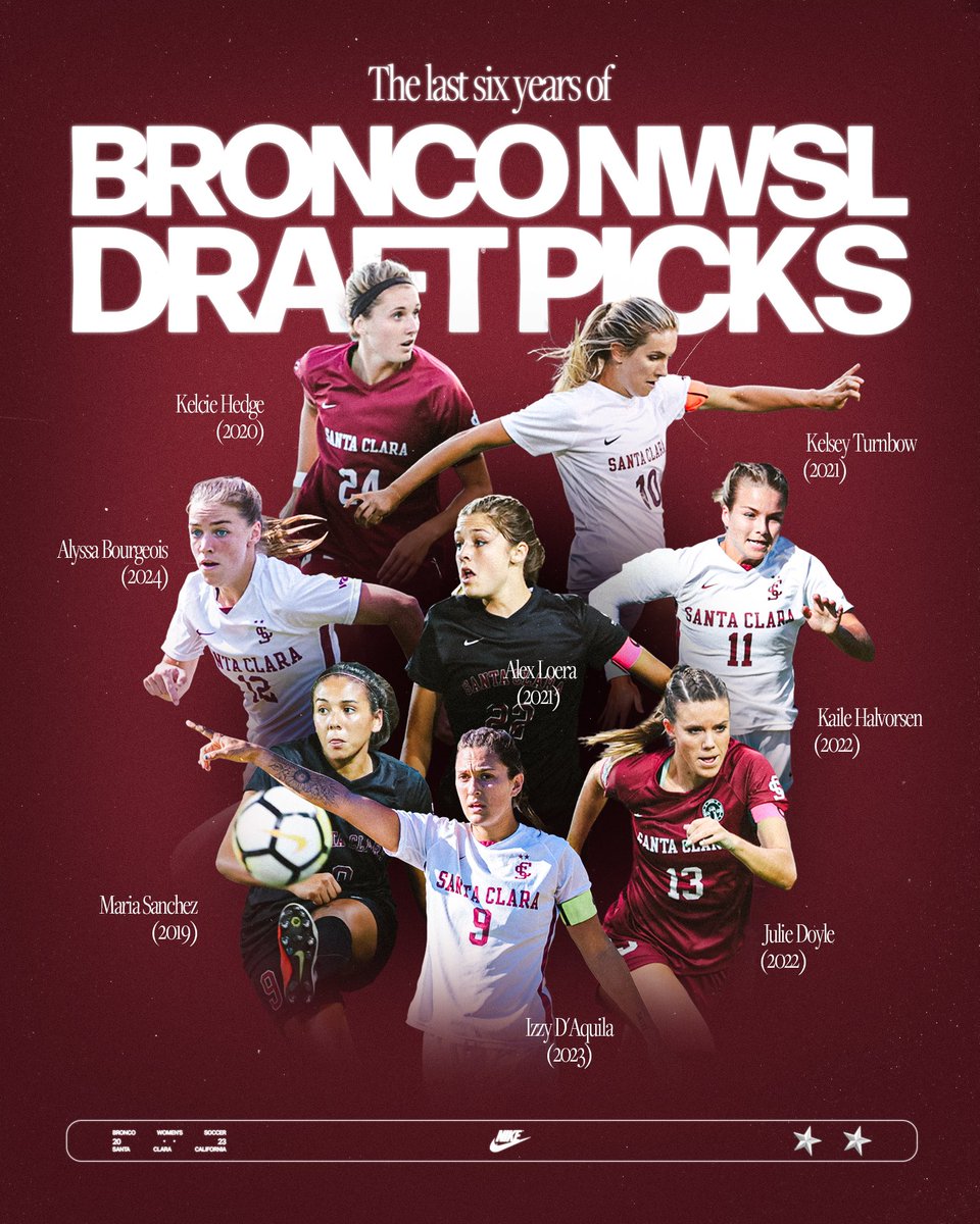 The Broncos are one of just 5️⃣ teams to have a player taken in each of the last 6⃣@NWSL drafts 😤 #StampedeTogether