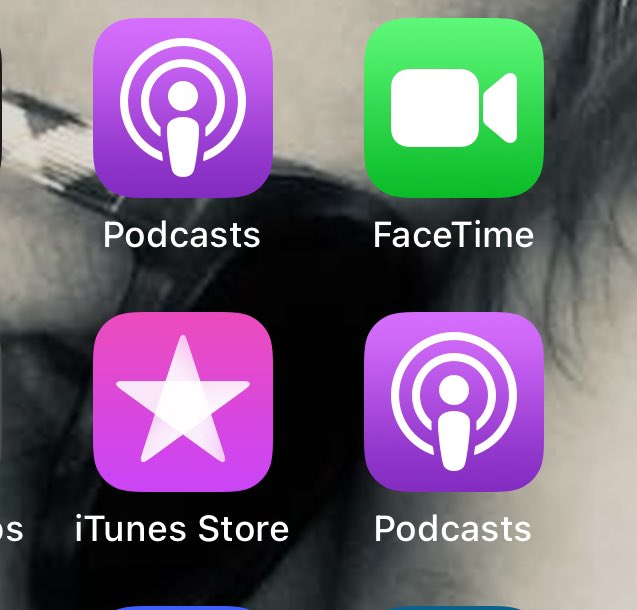 Why do I have 2 podcast apps @Apple @AppStore ??