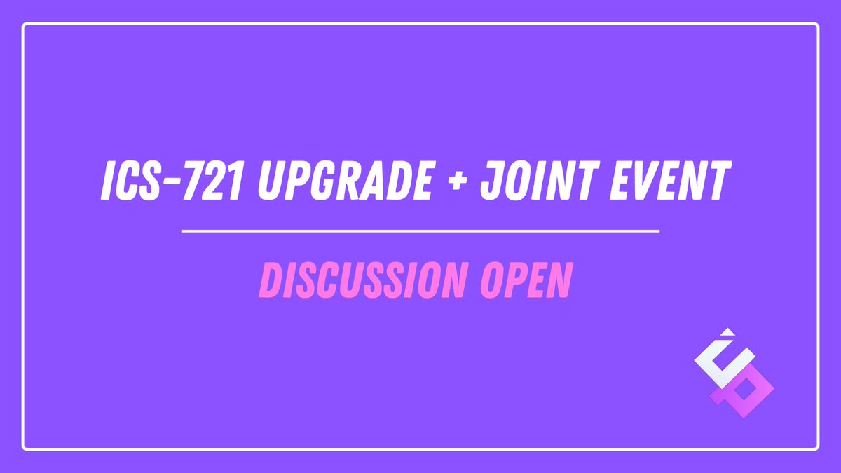 uptickproject's tweet photo. We've just posted a draft proposal for a major ICS-721 upgrade on UptickNFT on IRISnet + joint event with @irisnetwork  🚀

Discussion is now open in the IRISnet forum. We welcome everyone to join the conversation and share your thoughts!   ⤵️

https://t.co/PzXy7XbV48

#IRISnet https://t.co/9l0YiB0eqN