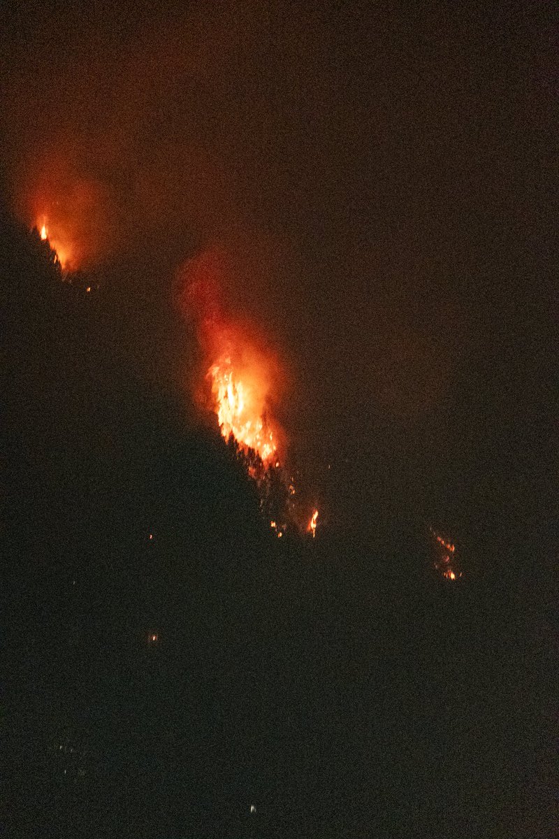 Así va el incendio forestal está noche, ojalá que pare pronto y nuestros cerros no sufran tanto
#IncendiosForestales #CerrosOrientales