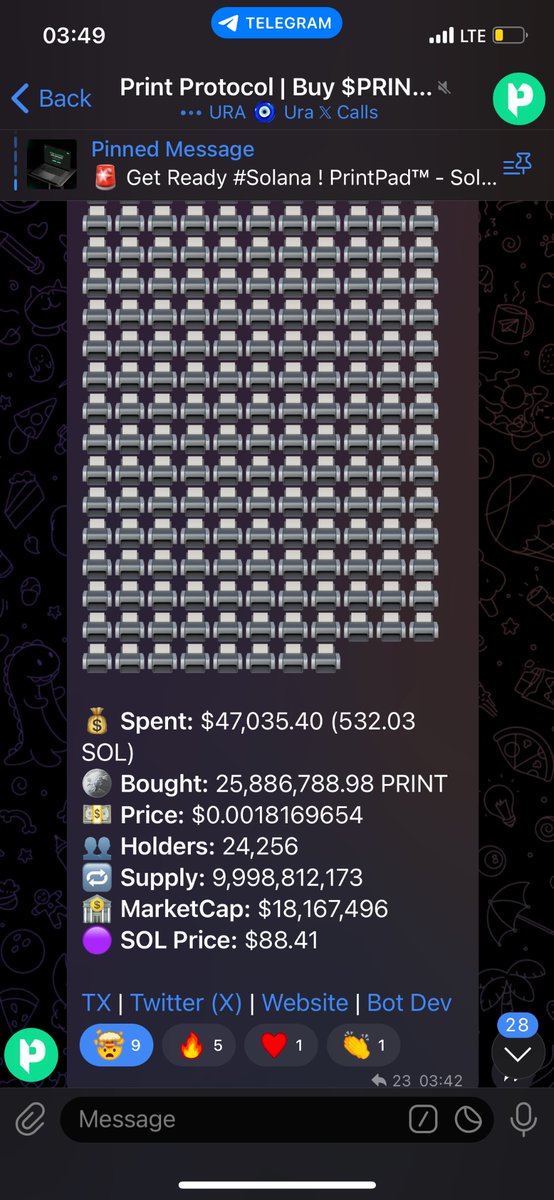 Whales love <a href="/PrintProtocol/">Print Protocol | $SOL Revenue Share</a> 
#print