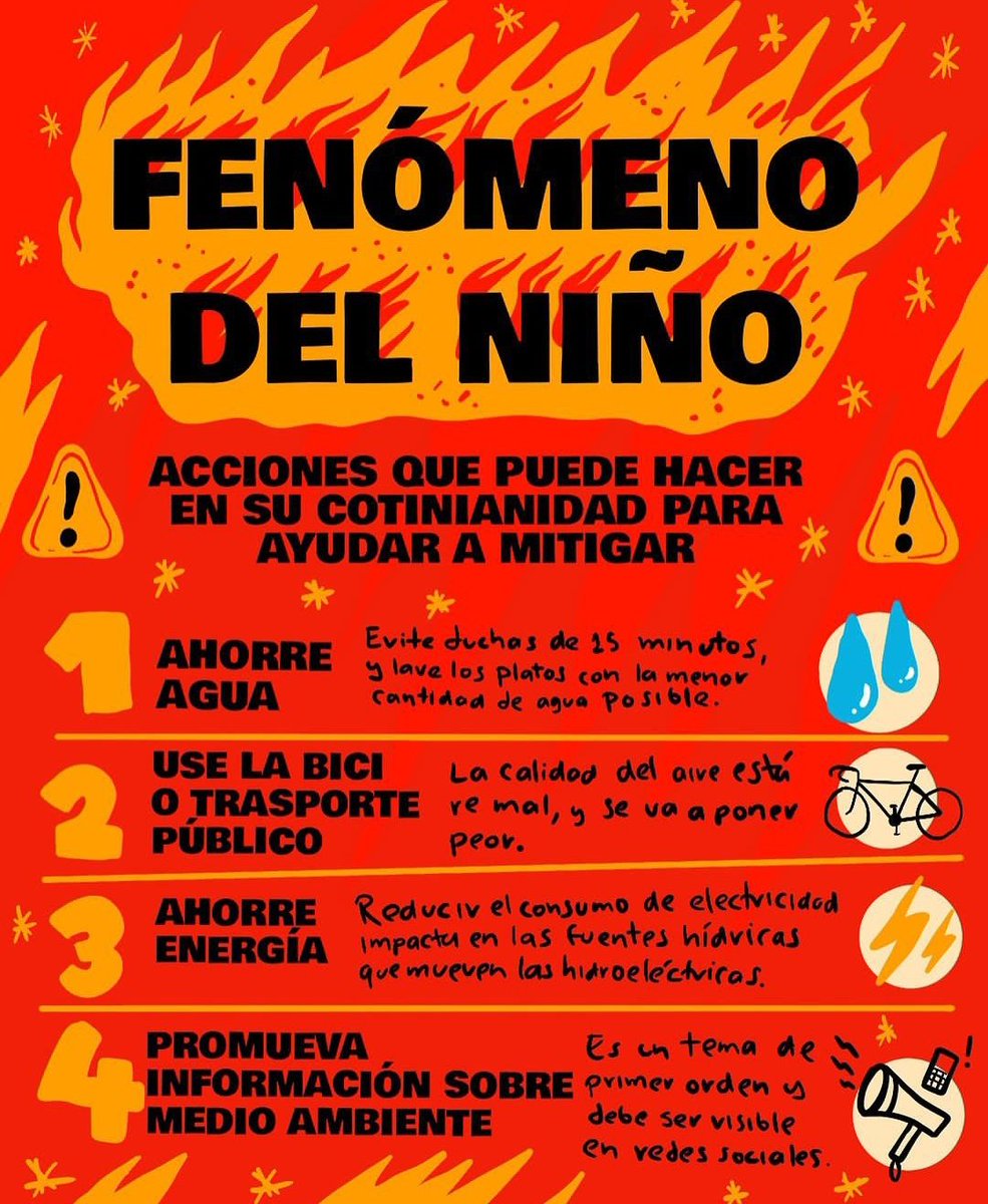 Acciónes que puedes hacer en tu cotidianidad para ayudar a mitigar  "Fenómeno del Niño"
#IncendiosEnColombia
#Incendio #Incendiosforestales