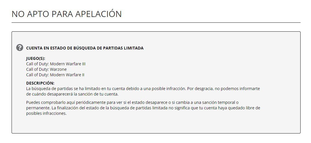 josesdvsfvargas's tweet photo. @Activision  

Necesito su ayuda con la apelación de suspensión de mi cuenta YTU_HUESOS#6433616 https://t.co/siamO1zQSp