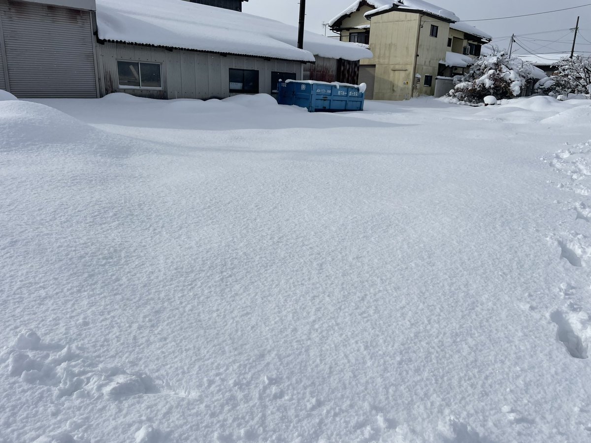 kei_0433's tweet photo. 雪解け前の積雪60cmの地獄絵図 https://t.co/FIAI7gLGyv