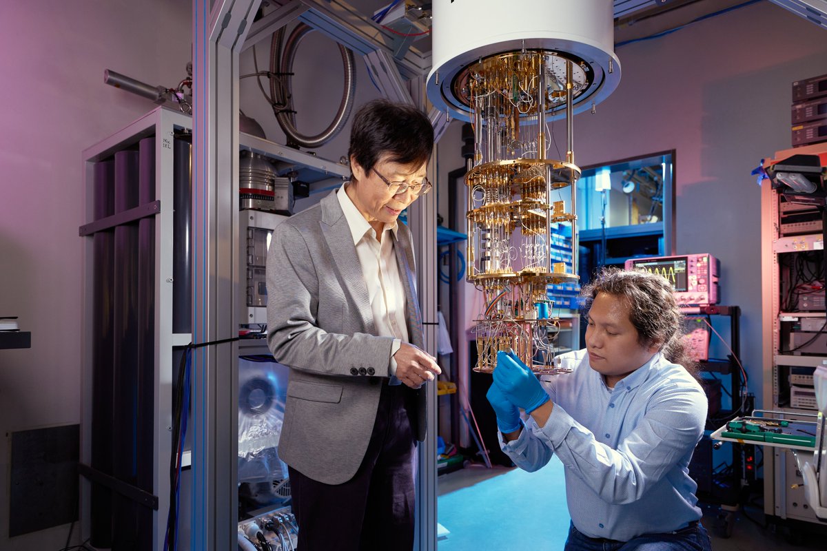 📯Academia Sinica successfully created 5-qubit superconducting quantum computer,🖥️ marking a significant milestone in the field of applied sciences in Taiwan. It is available online to project collaborators now. Let's celebrate! reurl.cc/E4jOrm
#Quantum #QuantumComputing