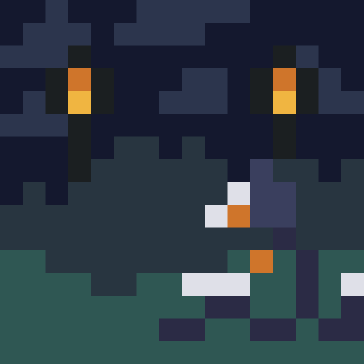 KaiTheBar's tweet photo. Made my  #furry fella looking at distant lights. Bud thinks he is a ponderer. Also doing #pixel_dailies again. 

@pixel_dailies #pixelart https://t.co/mQXOpzKTCu