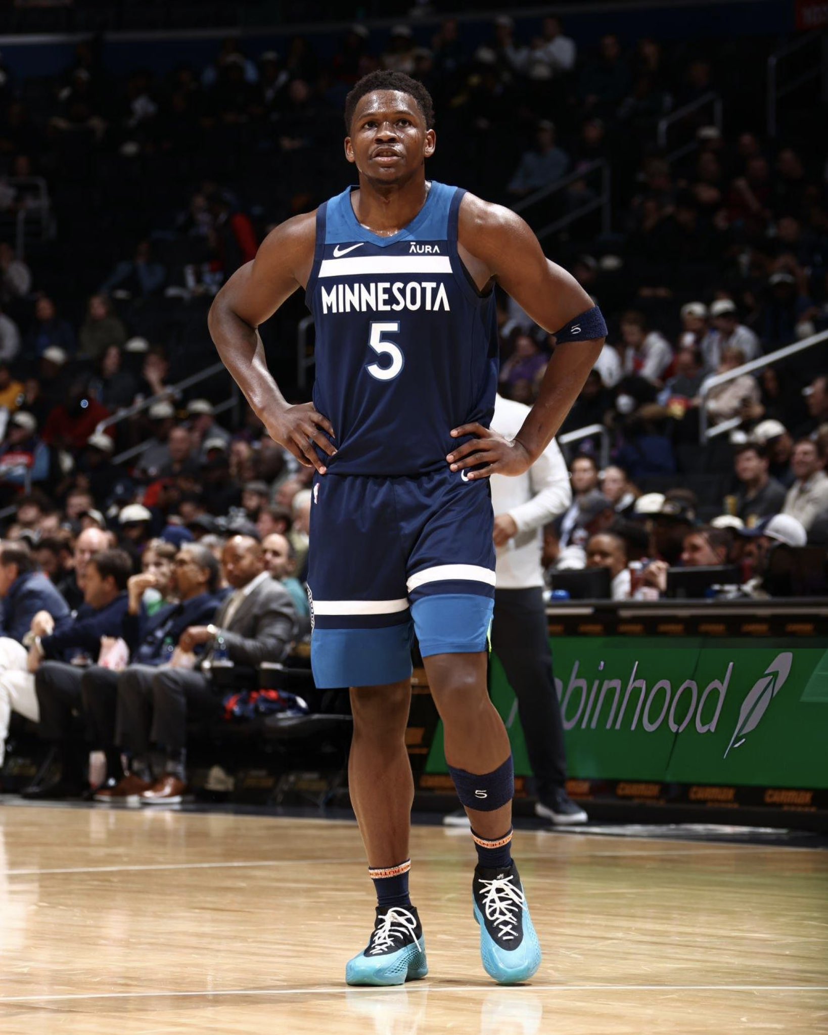 Nice Kicks على X: "Anthony Edwards on his 38 points in his first ever win  against the Wizards 🔥 “It's the shoes.” Does AE have the best signature  sneaker in the NBA