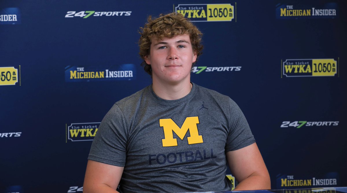 #Michigan 2025 four-star DL commit Bobby Kanka (@BobbyKanka1) on his pledge status following Jim Harbaugh's departure: 'Still locked in.' 247sports.com/player/bobby-k…