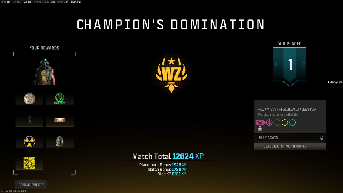 LeanLucky's tweet image. Lets go!