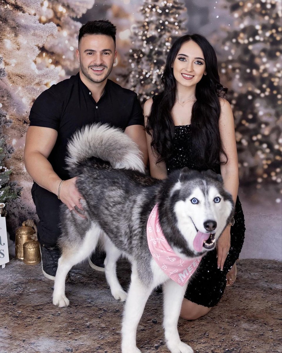 Meeka with her gorgeous family