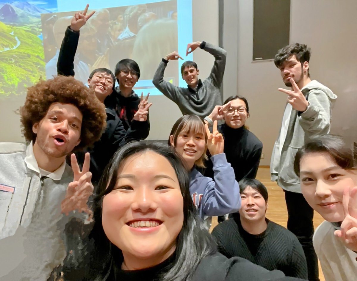 Enormous thanks to my wonderful students from Japan, China, Brazil and the US. Wishing to you all the brightest of futures and a rewarding graduate journey. 🙏👍👏