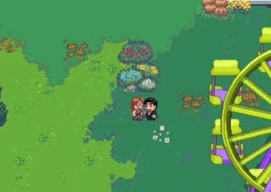 kriptobin's tweet image. Having a date in game with my girlfriend. WEN $PIXEL 🤍