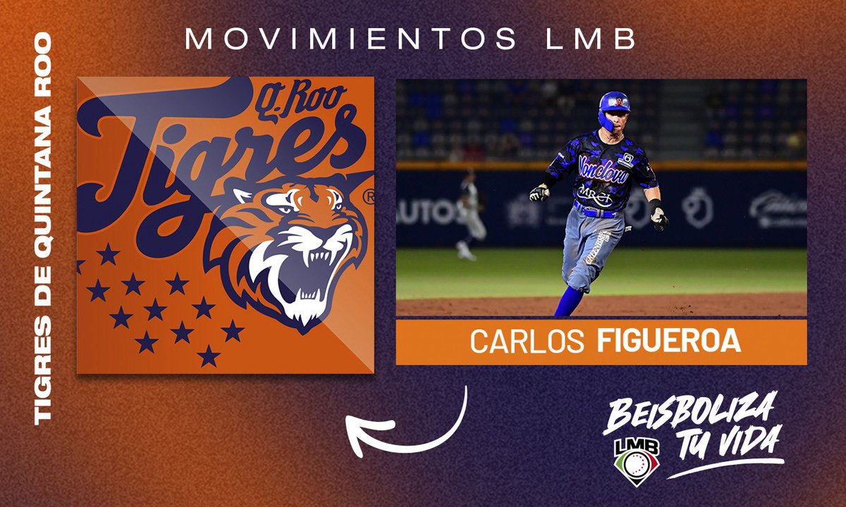 Carlos Figueroa llega a poner pimienta a los <a href="/tigresqroficial/">Tigres de Quintana Roo 🐯</a> 🐯

Este y algunos movimientos más se registraron el día de ayer.

➡️milb.com/mexican/news/l…

#BeisbolizaTuVida ⚾️