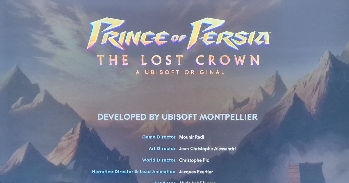 BelaidKL's tweet photo. Prince of Persia: The Lost Crown.. A masterclass in game design, with meaningful abilities, exceptional bosses, riveting traversal, engaging story and nothing short of phenomenal in every department, a metroidvania standout.. 10/10 #OneSentenceReview https://t.co/1bFsnHWxDx
