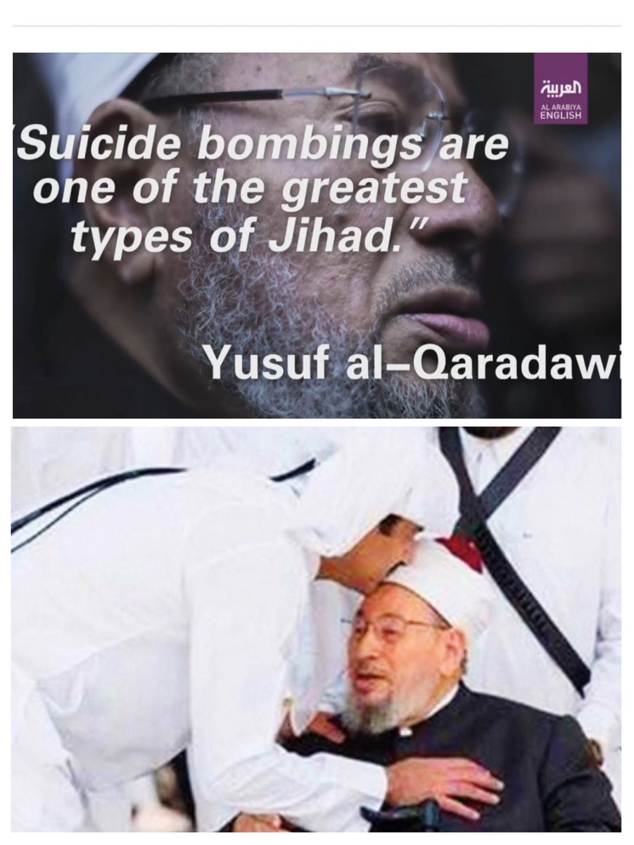 AmichaiChikli's tweet image. Qatar criticized Israel while: 

*Hosting Hamas murderers and rapists in luxury hotel suits. 

*It has promoted inciter Qaradawi, who preached the murder of innocent people with suicide bombing, for years.

*It leads global Jihadist propaganda through Al Jazeera channels. 

*It…