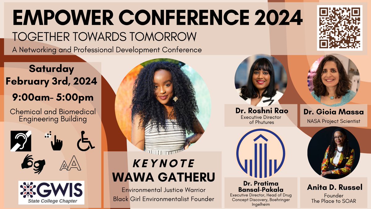 Ana Fonseca (@acffonseca) on Twitter photo Check out this conference, with outstanding women speakers we are organizing at the <a href="/penn_state/">Penn State</a>. Don’t miss it out! February 3rd from 9 am to 5 pm Check out this conference, with outstanding women speakers we are organizing at the <a href="/penn_state/">Penn State</a>. Don’t miss it out! February 3rd from 9 am to 5 pm