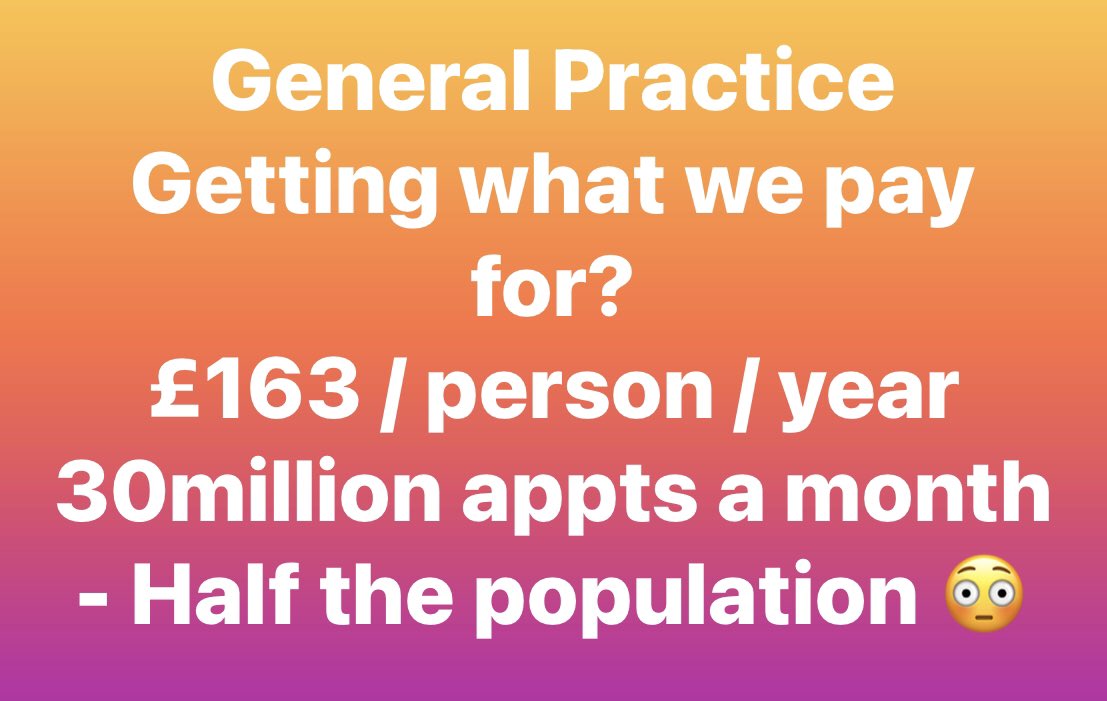 Average person per year in UK spends -

£300 on coffee
£250 make-up and hair care
£915 alcohol
£360 Vet Insurance for pets
£260 Car maintenance and repair

You get what you pay for usually 🤔😳

#GPCrisis