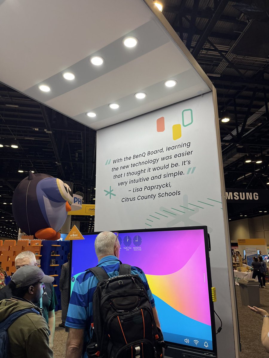 Citrus Schools Educational Technology (@citrusedtech) on Twitter photo At #FETC and we noticed a quote from our very own <a href="/LisaPaprzycki/">Lisa Paprzycki</a> #citrusedtech #techinnovators #benqeducation At #FETC and we noticed a quote from our very own <a href="/LisaPaprzycki/">Lisa Paprzycki</a> #citrusedtech #techinnovators #benqeducation