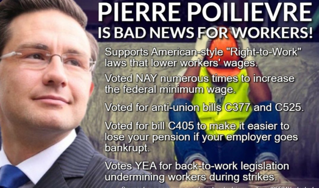 AvalonResists's tweet photo. @PierrePoilievre @TracyGrayKLC @bobzimmermp #RejectPoilievre #RejectTheCPC https://t.co/EaiM6Eh941