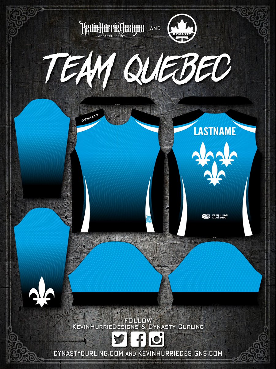 Apparel I Designed For Team Quebec
.
#kevinhurriedesigns #dynastycurling #teamdynasty #teamquebec #quebeccurling #quebec #curling #curlingapparel #apparel #sports #sportsapparel #design #art #jersey #shirts #jackets #clothing #custom #sublimation #subdye #madeincanada