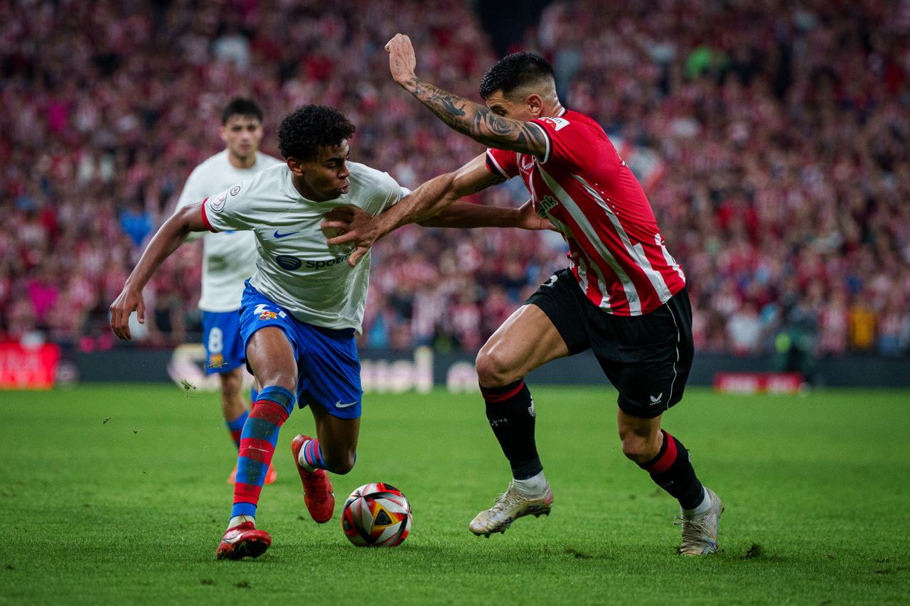 Barcelona x Athletic (Foto: Reprodução)