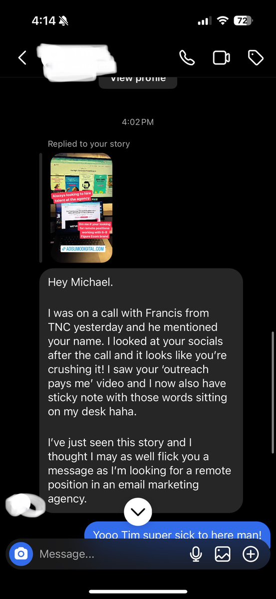 Michael Rathman tweet media