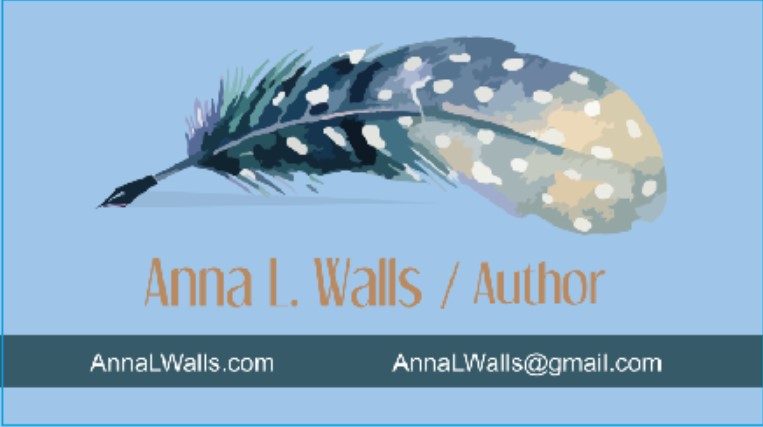 Please allow me to invite you to stop by my website. My books are what I'm all about, but do poke around and see what else there is. A link will take you to my personal blog, but that's not all you'll find. I hope to see you there. >>---> annalwalls.com