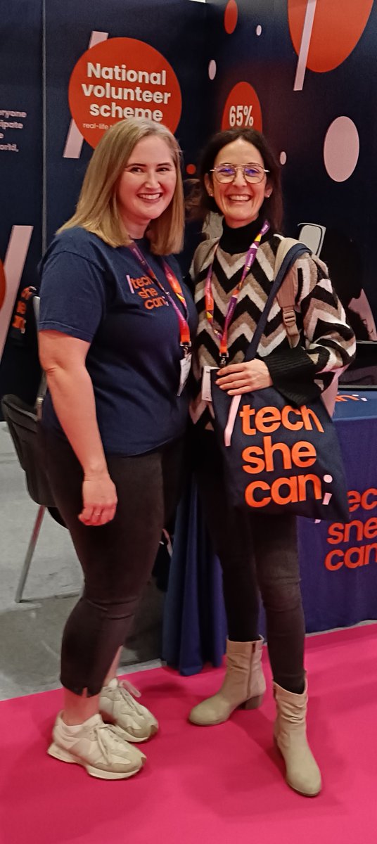 2. Meeting <a href="/BeckyPatel86/">Becky Patel</a> in person, after having met virtually in a learning walk coorganised by <a href="/FundacioBofill/">Fundació Bofill</a> and @Diplocat in March 2023. 

👉Check <a href="/Tech_She_Can/">Tech She Can</a> open resources! 

Thanks, <a href="/MartaRequeno/">Marta Requeno</a> &amp; #PassaportEdunauta.🙏