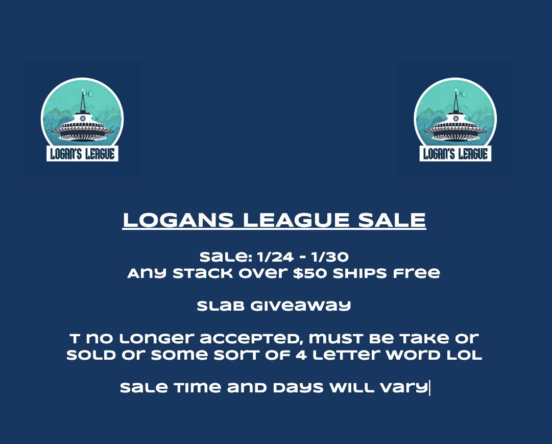 Sale starting up in 20 min!

Information below ⬇️